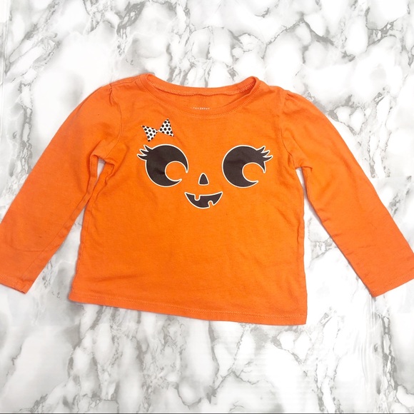 The Children’s Place Halloween pumpkin top for 2T - Picture 1 of 2